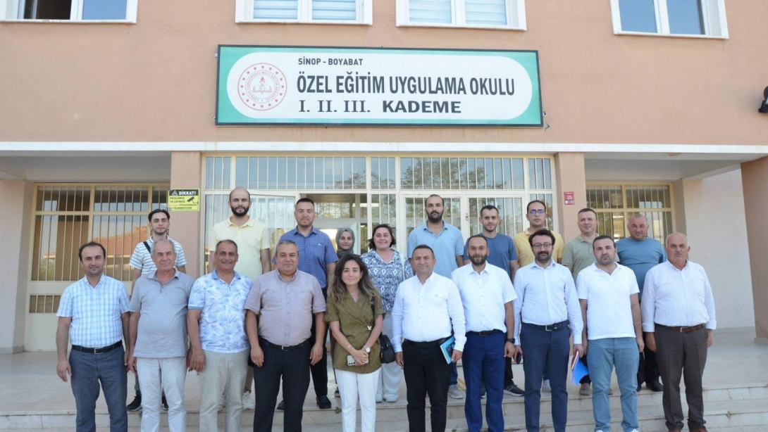KURUM ZİYARETLERİ ÖZEL EĞİTİM UYGULAMA OKULU İLE TAMAMLANDI 